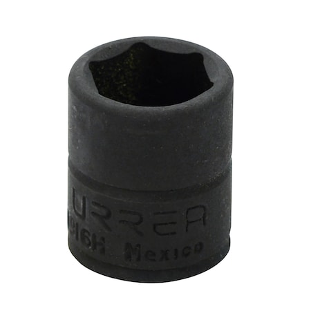 Urrea 1/4" drive 6-point short impact socket 1/2" 6916H